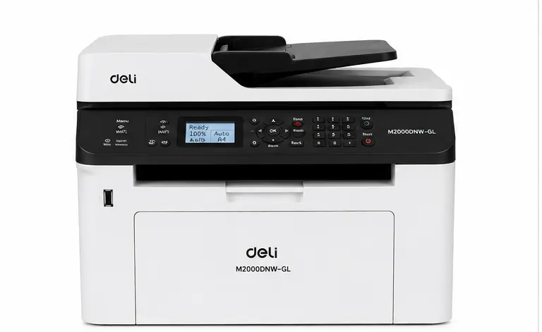 Deli Mono Laser MF, WiFi, Duplex, Network, 28ppm الموديل: M2000DNW-GL
