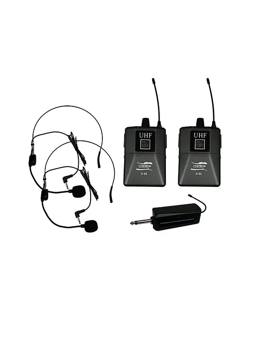 Hero C-02 Dual headset wireless mic