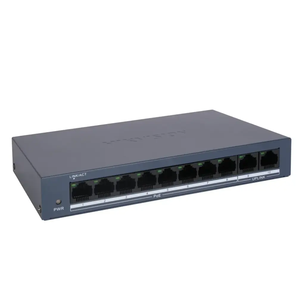 Switch 8 PORT POE Hik-vision HIKVISION SWITCH DS-3E0110MP-E/M(O-STD) (Tray)
